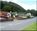 Houses at the northern edge of Llanbradach