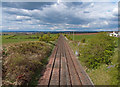 NS4730 : Kilmarnock/Dumfries Railway by wfmillar