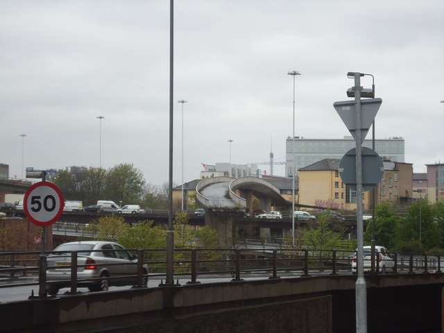 Bridge to nowhere, Anderston, Glasgow