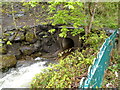 Stream issues from a culvert (1), Senghenydd