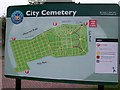 J3173 : Plan of the Belfast City Cemetery by Eric Jones
