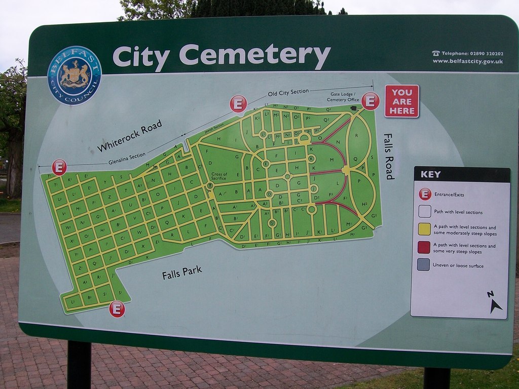 Plan Of The Belfast City Cemetery Eric Jones Cc By Sa 2 0 Geograph   2923260 5ee286f2 Original 