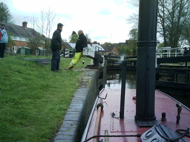 Droitwich Barge lock