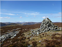 NN8030 : Cairn south-west of the summit of Auchnafree Hill by Alan O'Dowd