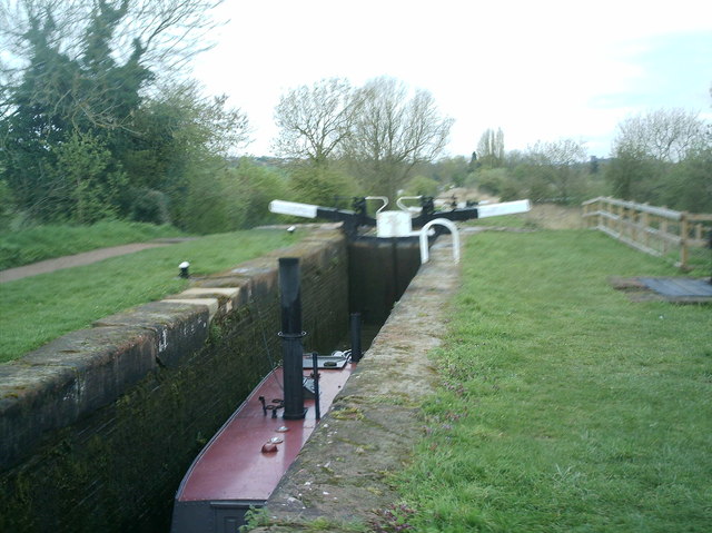 Older and restored locks on the Junction canal