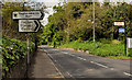 J4398 : Railway sign, Magheramorne (2) by Albert Bridge