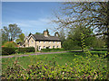 House on the edge of Horringer village green