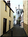 Little Lane, Kingsand - view westwards