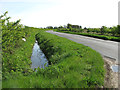 Drainage ditch beside Roman Road, Pakenham