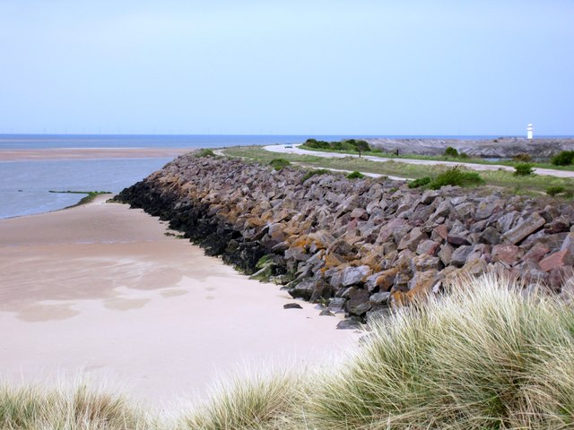 Hodbarrow Outer Sea Defence © Perry Dark :: Geograph Britain and Ireland