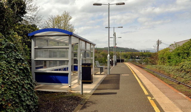 Magheramorne station (3) © Albert Bridge :: Geograph Britain and Ireland