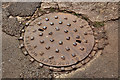 J3374 : McKeown manhole cover, Belfast (4) by Albert Bridge