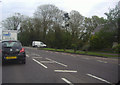 Goffs Lane at the junction of Halstead Hill