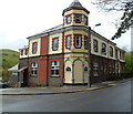 Corner view of the Windsor Hotel, Abertridwr