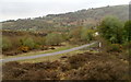 British Road viewed from the top of a former coal tip near Talywain