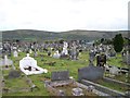 View west across Milltown Cemetery