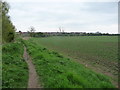 Part of the riverside path at Monkmoor, Shrewsbury