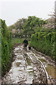 Track below Huntham Farm