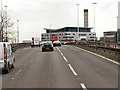 NS6065 : M8 Motorway, Glasgow by David Dixon