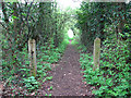 Footpath to the B1111, Stanton