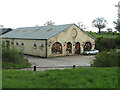 Former goods shed at Higham railway station (closed)