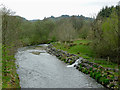 The Afon Cammarch at Beulah, Powys