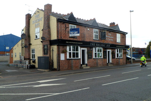 The Railway Inn to let, Oldbury © Jaggery :: Geograph Britain and Ireland