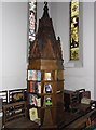 Christ Church at Church Crookham: bookcase