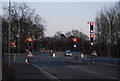 Traffic lights, Queens Roundabout
