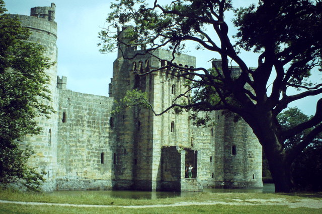 Moated Bodiam Castle