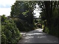 Road cutting on the east of Rattery