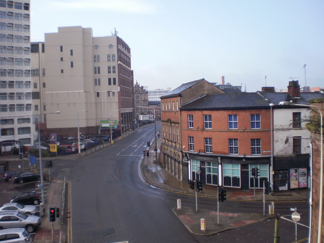 Chapel Street, Salford (at junction with Greengate)