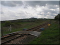 Level crossing north of Carr Lodge Farm