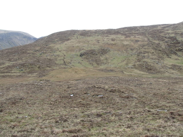 Col separating Luke's Mountain from Slievenaglogh
