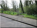 A horseshoe bench on Chare Bank, Ebchester