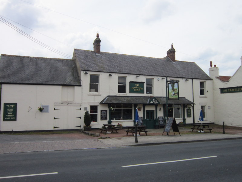 The Travellers Rest, Witton Gilbert © Ian S :: Geograph Britain and Ireland