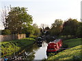 Narrowboats at Kyme Eau