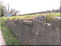 Wall of Glandwr Chapel grounds