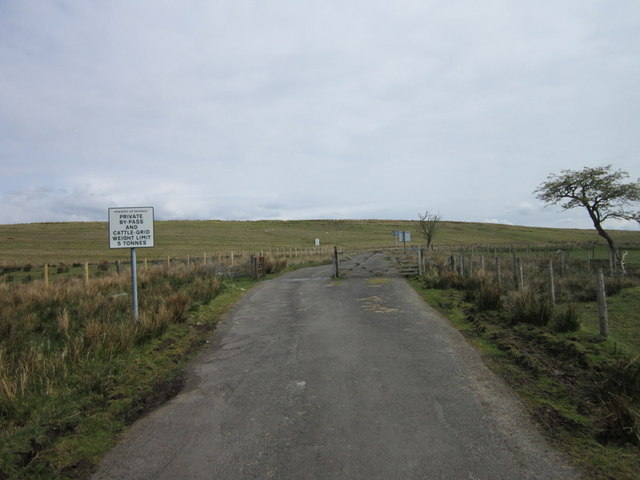 A private by-pass and cattle grid