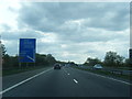 M4 westbound approaching Junction 46