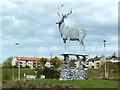 Stag (statue at Lomondgate)