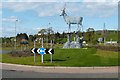 Stag (statue at Lomondgate)