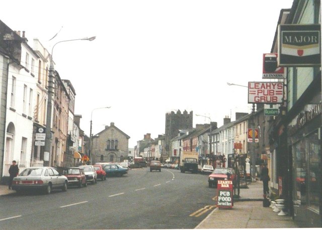 Main Street, Cashel in 1985