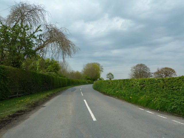 Higher Lane near Thatched House Farm