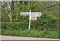 Signpost at Tower Hill