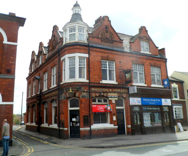 Grade II listed Waggon & Horses pub,... © Jaggery cc-by-sa/2.0 ...