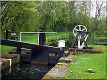 SJ2612 : Bank Lock on the Montgomery Canal by John Lucas