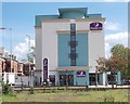 Premier Inn - viewed from Wood Gate