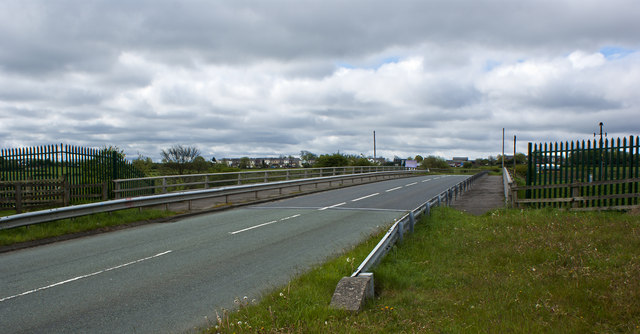 Lostock Road bridge over the M61