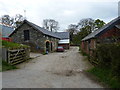 Barns and buildings at Penybryn